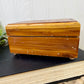 Vintage Cedar Wood Souvenir Trinket Box