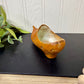 Vintage Hand-Carved Wooden Clog Souvenir