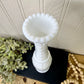 Vintage Milk Glass Tall Bud Vase