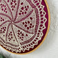 Vintage Handmade Hanging Doily in Embroidery Hoop