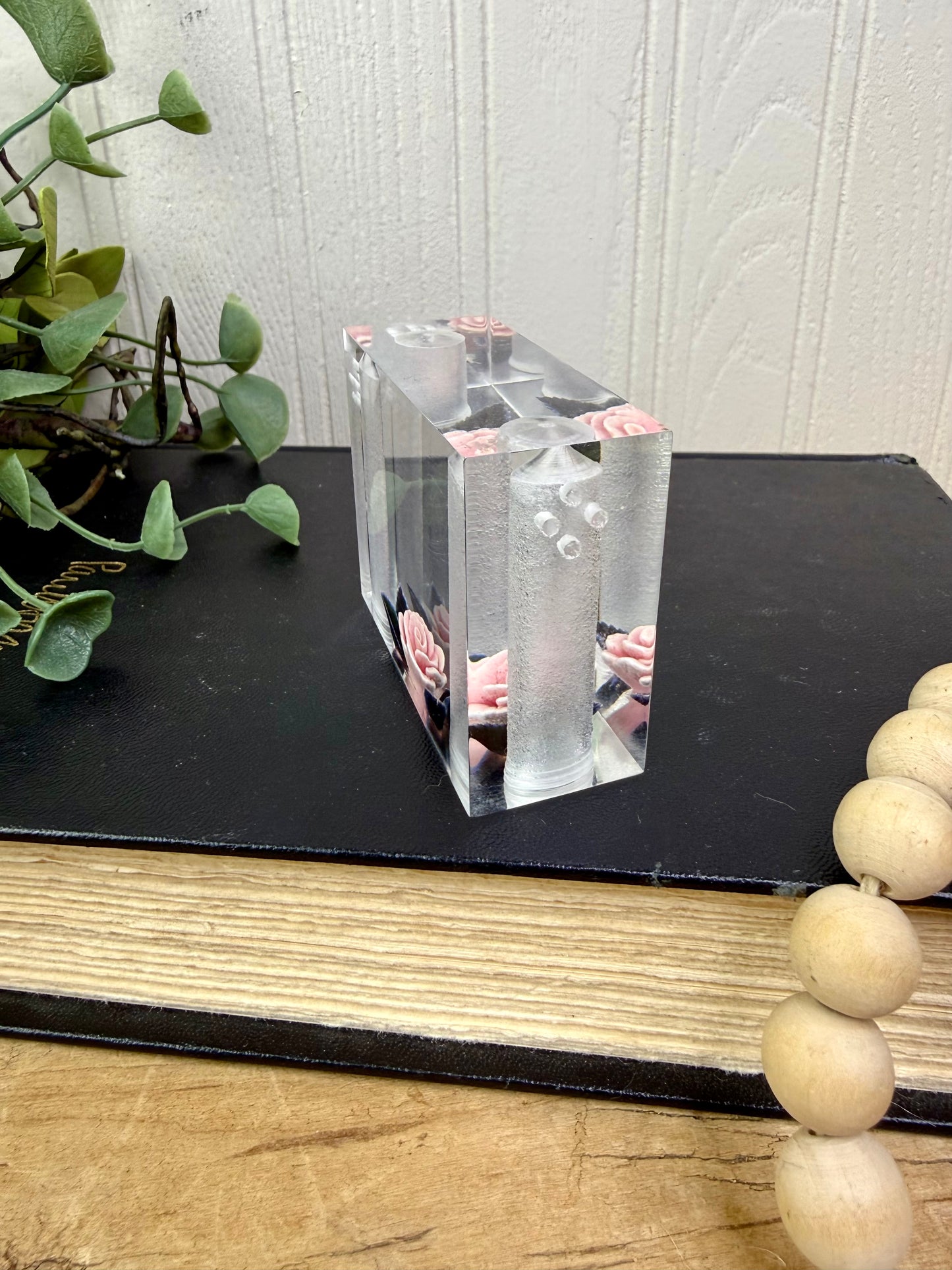 Vintage 1950’s Lucite Salt & Pepper Shaker