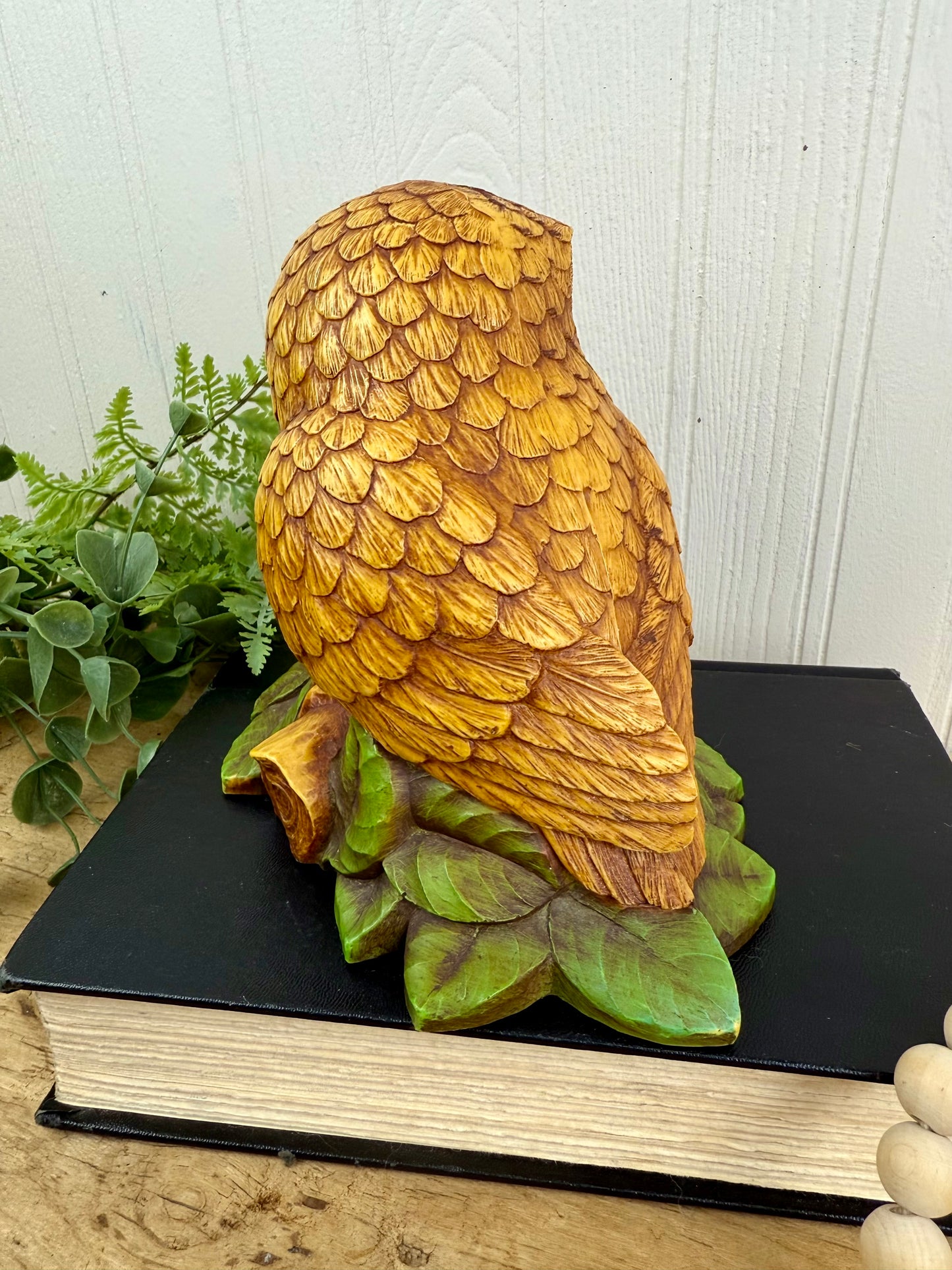 Vintage 1970's Homco Owl Figurine