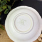 Vintage Canonsburg Pottery Cross-stitch Floral Dessert Bowl