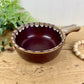 Vintage Stoneware Soup Bowl with Handle