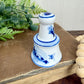 Vintage Hand Painted Delft Porcelain Figurine from Pella, Iowa