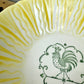 Vintage 1950's Scio Rooster Serving Bowl