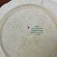 Set of Vintage Lido China Canarytone Floral Plates