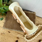 Vintage Ceramic Covered Wagon Planter