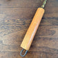 Antique Twisted Wire Rug Beater with Wooden Handle