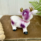 Vintage Ceramic Cow Salt Shaker