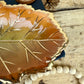 Vintage Enesco Ceramic Oak Leaf Nut Dish