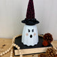 Handmade Light Shade Ghost with Purple Hat