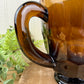 Vintage Viking Glass Company Georgian Nutmeg Brown Pitcher