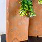 Handmade Orange Pumpkin Set with Metallic Details