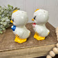 Vintage 1940’s American Bisque Duck Salt & Pepper Shaker