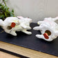 Vintage Lefton Porcelain Bunny Set