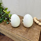 Vintage Laverne Pottery Ceramic Egg Set