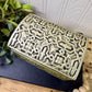 Upcycled Metallic Painted Ceramic Trinket Box