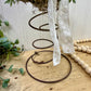 Handmade Rustic Bed Spring Nest with Light Purple Egg
