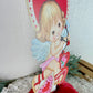 Vintage Valentine’s Cupid Honeycomb Tissue Paper Centerpieces