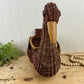 Vintage Large Wicker Duck Basket