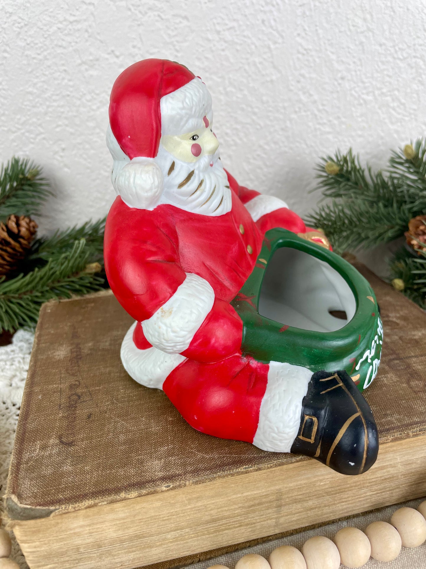 Vintage Ceramic Santa Figurine