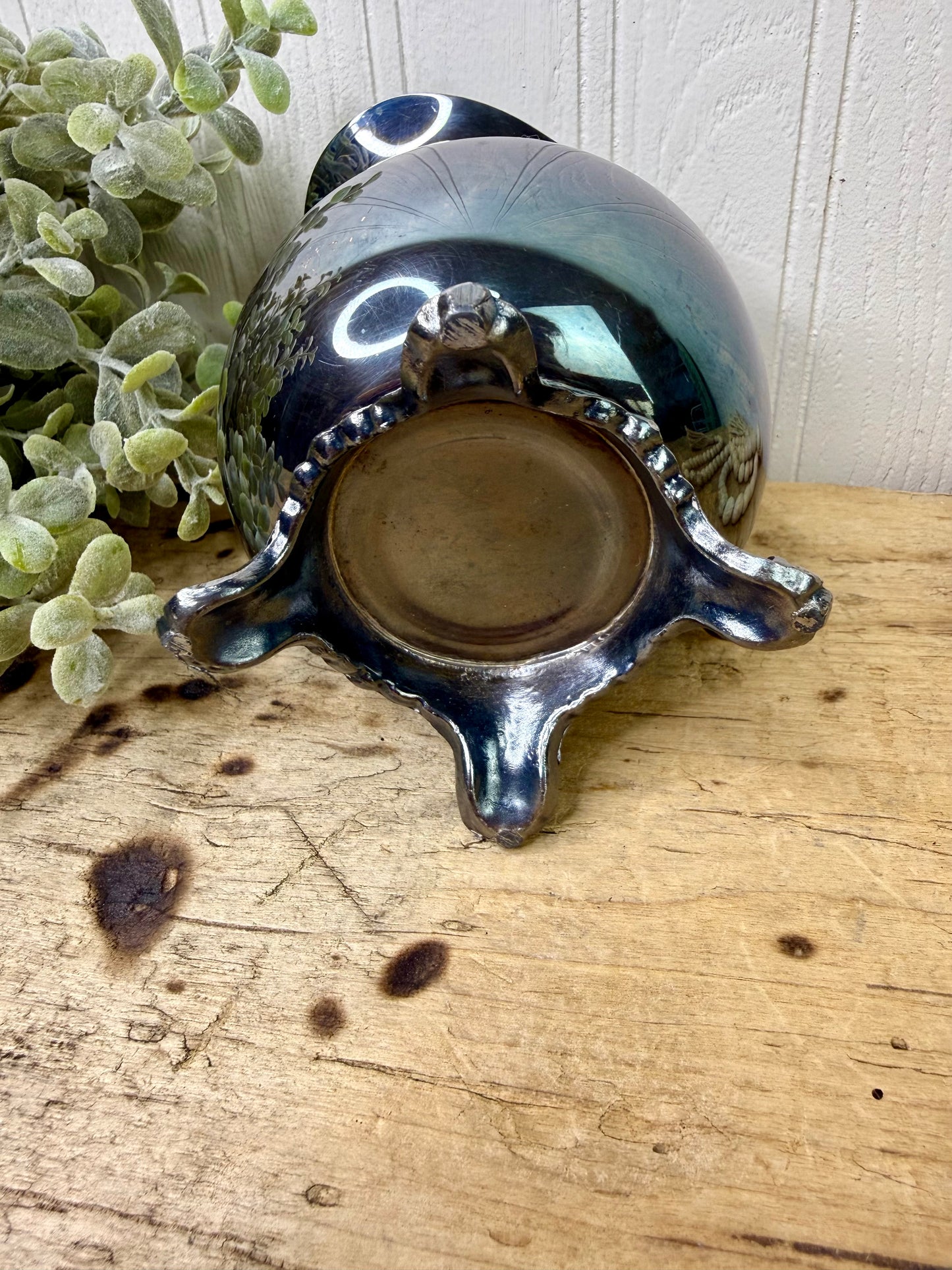 Vintage Silver Plated Creamer Pitcher