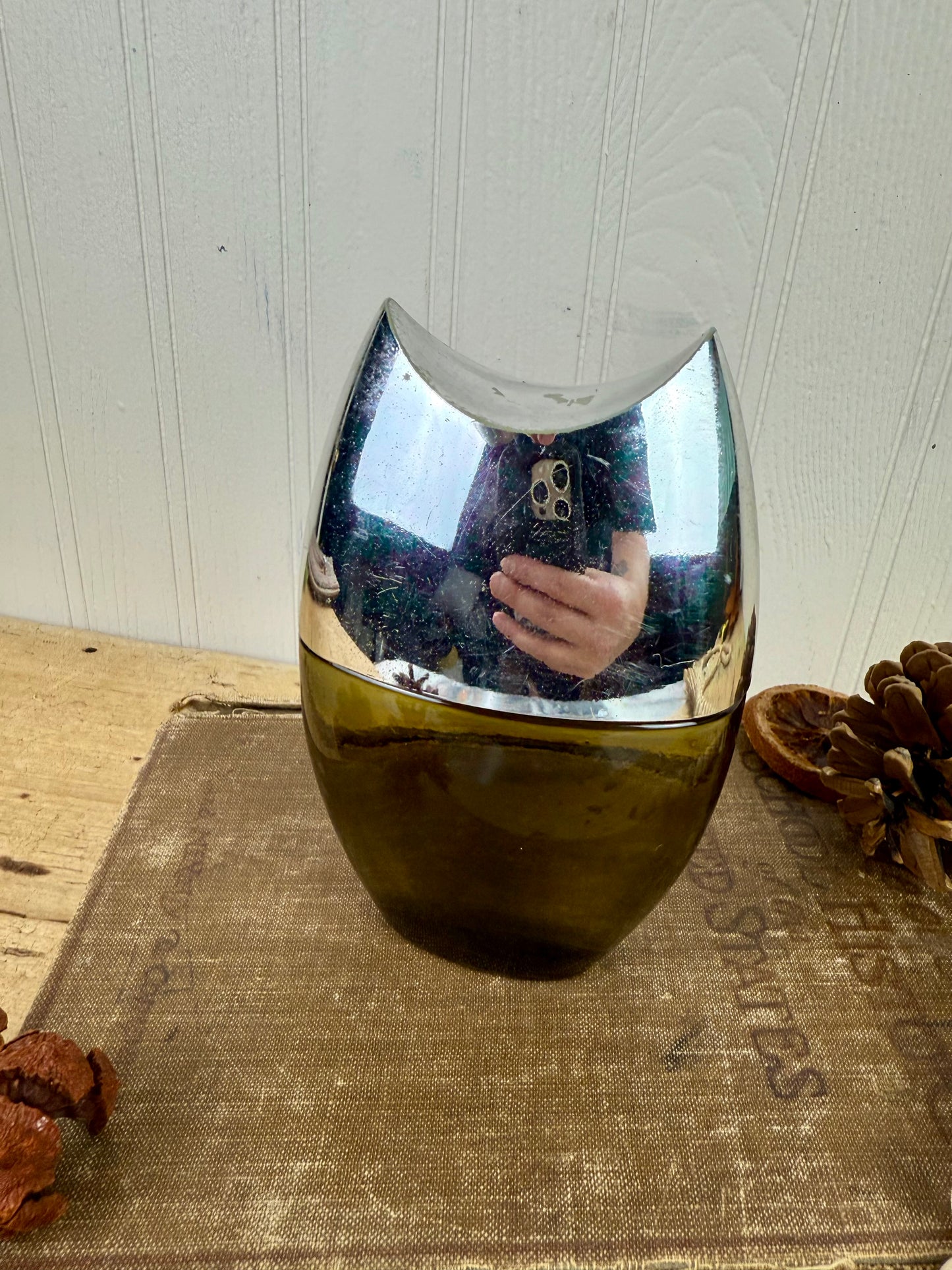 Vintage Mid-Century Avon Owl Aftershave Bottle