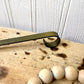 Vintage Brass Twisted Stem Candle Snuffer