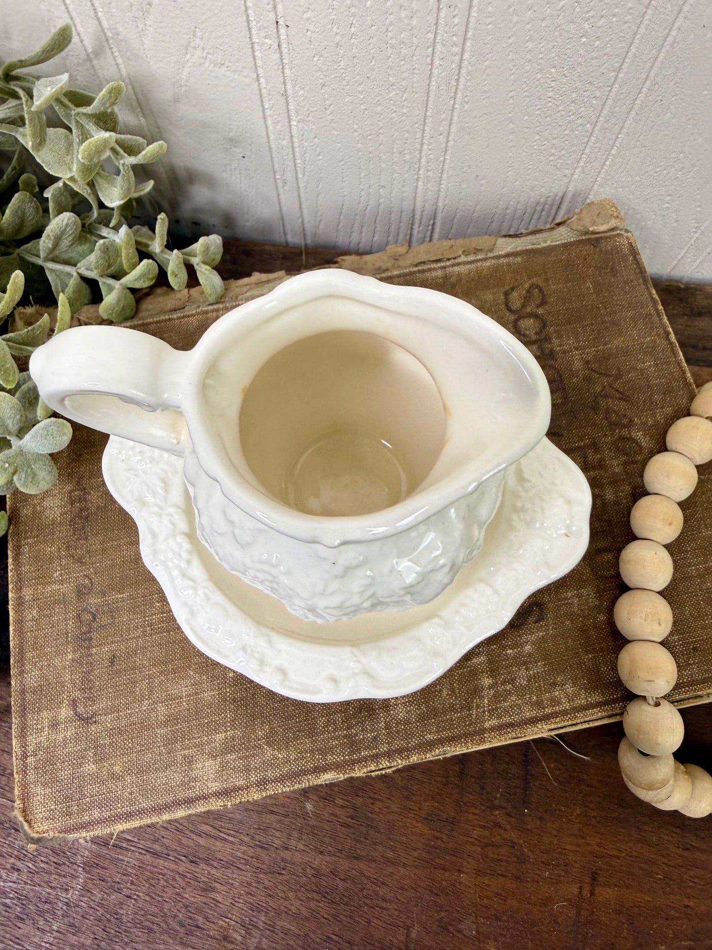 Vintage Lefton China Mini Pitcher and Bowl Basin