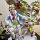 Vintage 1950’s Japanese Porcelain Figural Vase