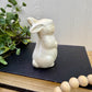 Vintage Handmade Ceramic Bunny Figurine