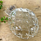 Vintage Clear Glass Pineapple Trinket Dish