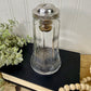 Vintage Spengler-Loomis Glass Sugar Dispenser