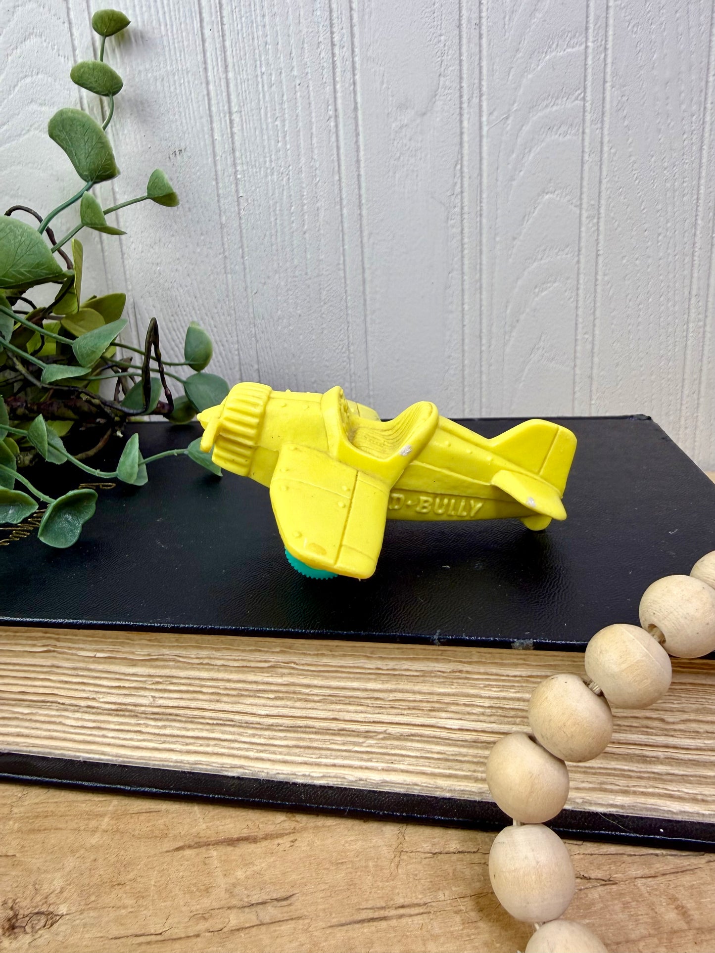 Vintage West Germany PVC Plane Toy