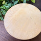 Vintage Wooden Hamburger Press with Roosters