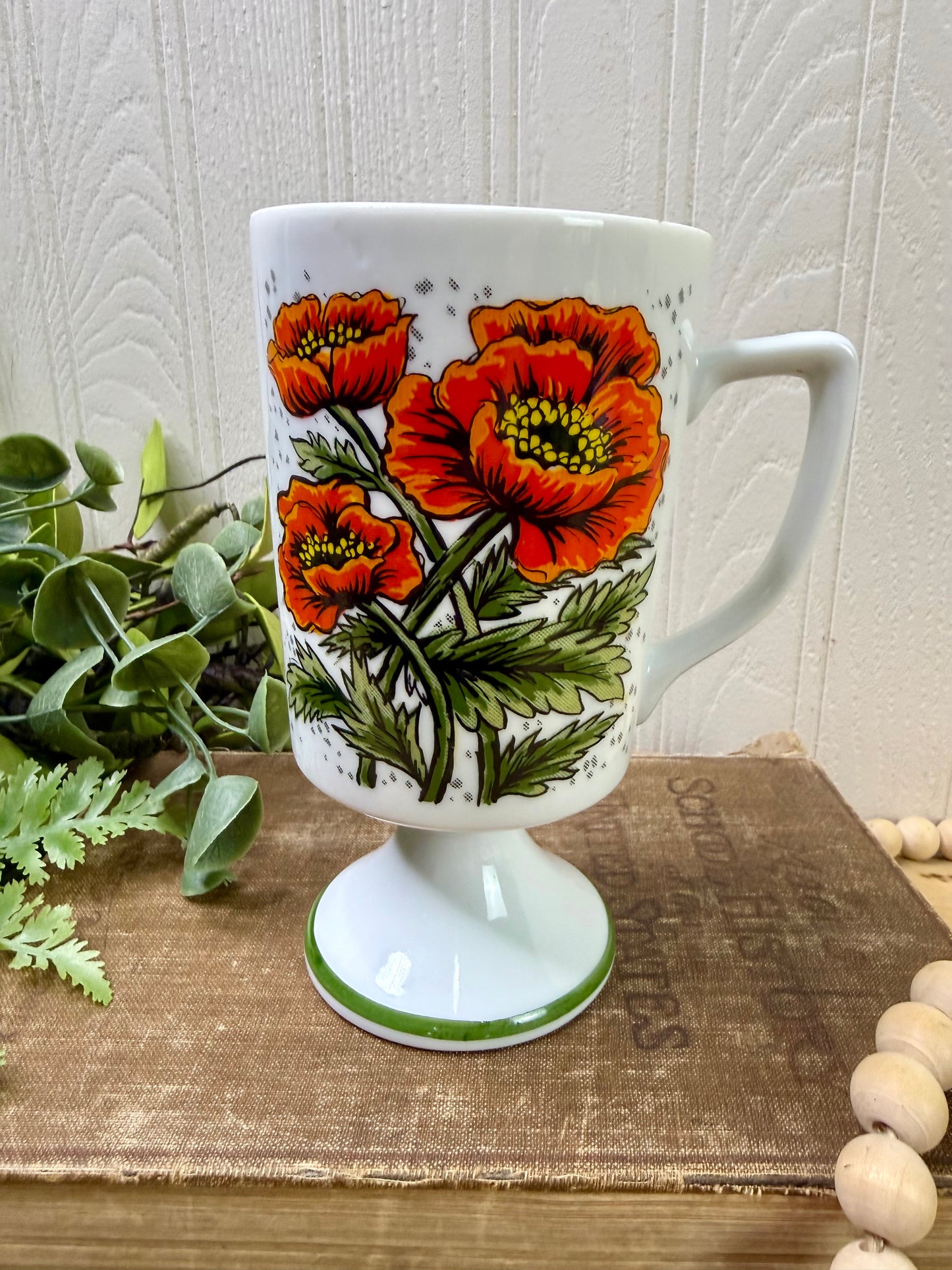 Vintage Mid-Century Stylecraft Japan Pedestal Mug