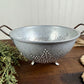 Vintage Aluminum Star Patterned Colander