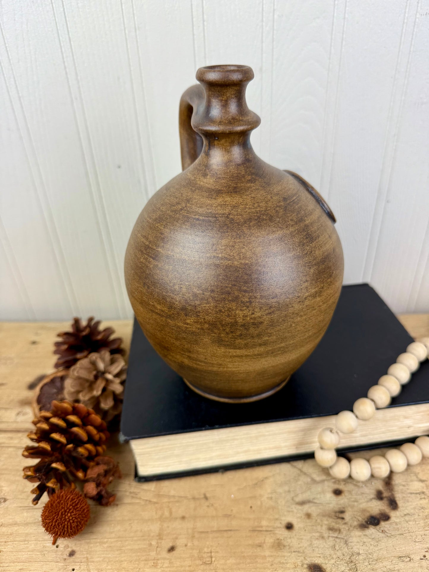 Vintage Ceramic Stoneware Austrian Wine Jug