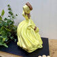 Vintage Chalkware Southern Belle Figurine