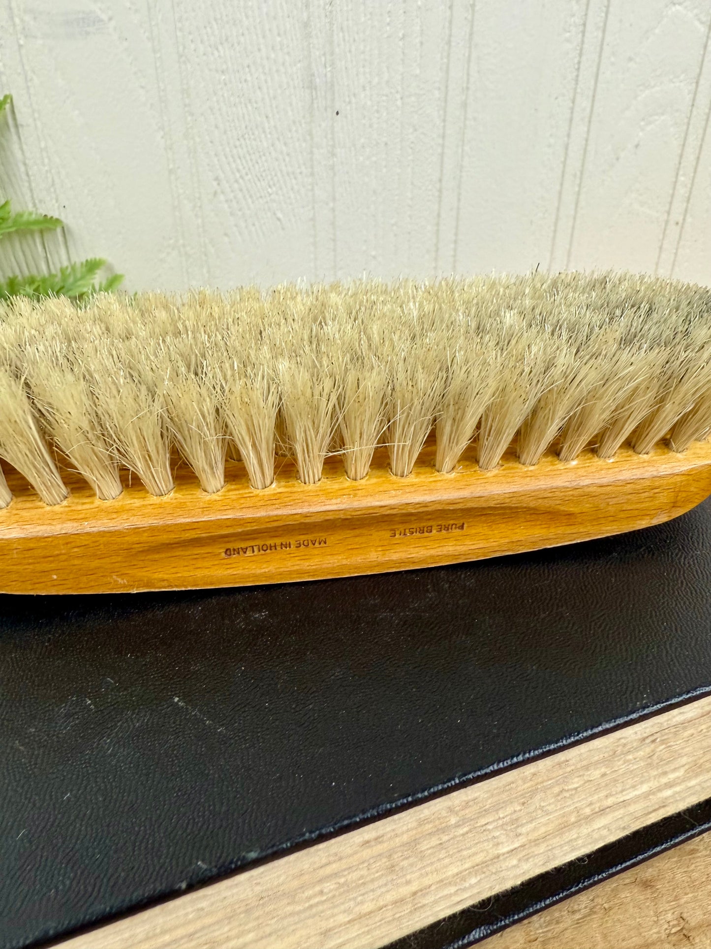 Vintage Horsehair Shoe Polish Brush