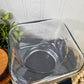 Vintage Dolphin Thailand Glass Canister with Teak Wood Lid