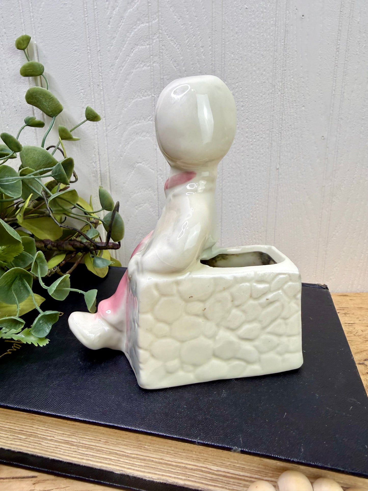 Vintage 1940’s Era Ceramic Planter