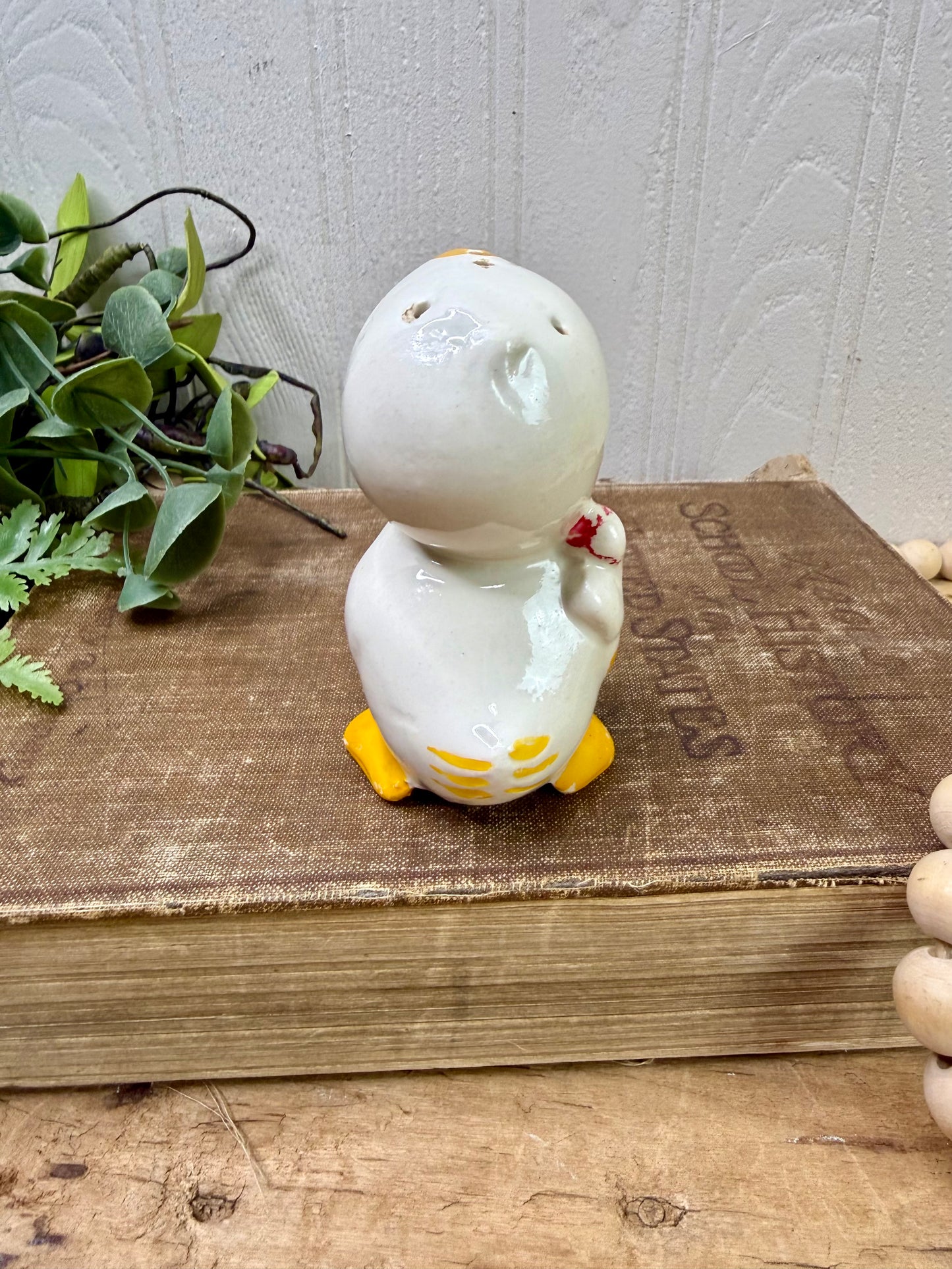 Vintage 1940’s American Bisque Duck Salt Shaker