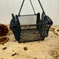 Vintage Metal Bat Basket with Handles