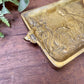 Vintage 1945 Solid Brass Belgian Trinket Tray
