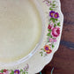 Set of Vintage Lido China Canarytone Floral Plates