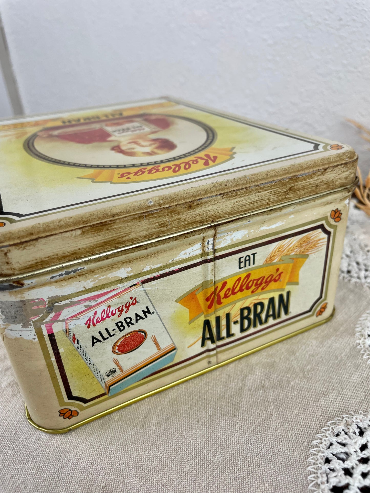 Vintage Kellogg’s 75th Anniversary Tin