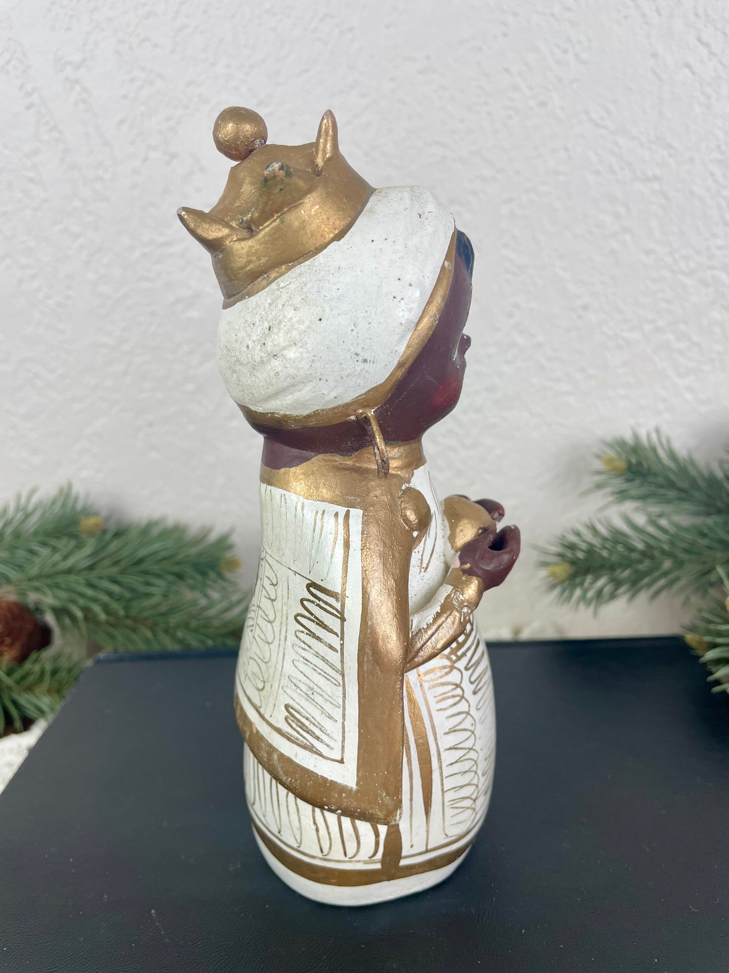 Vintage Hand Painted Ceramic Wiseman