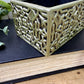 Upcycled Metallic Painted Ceramic Trinket Box